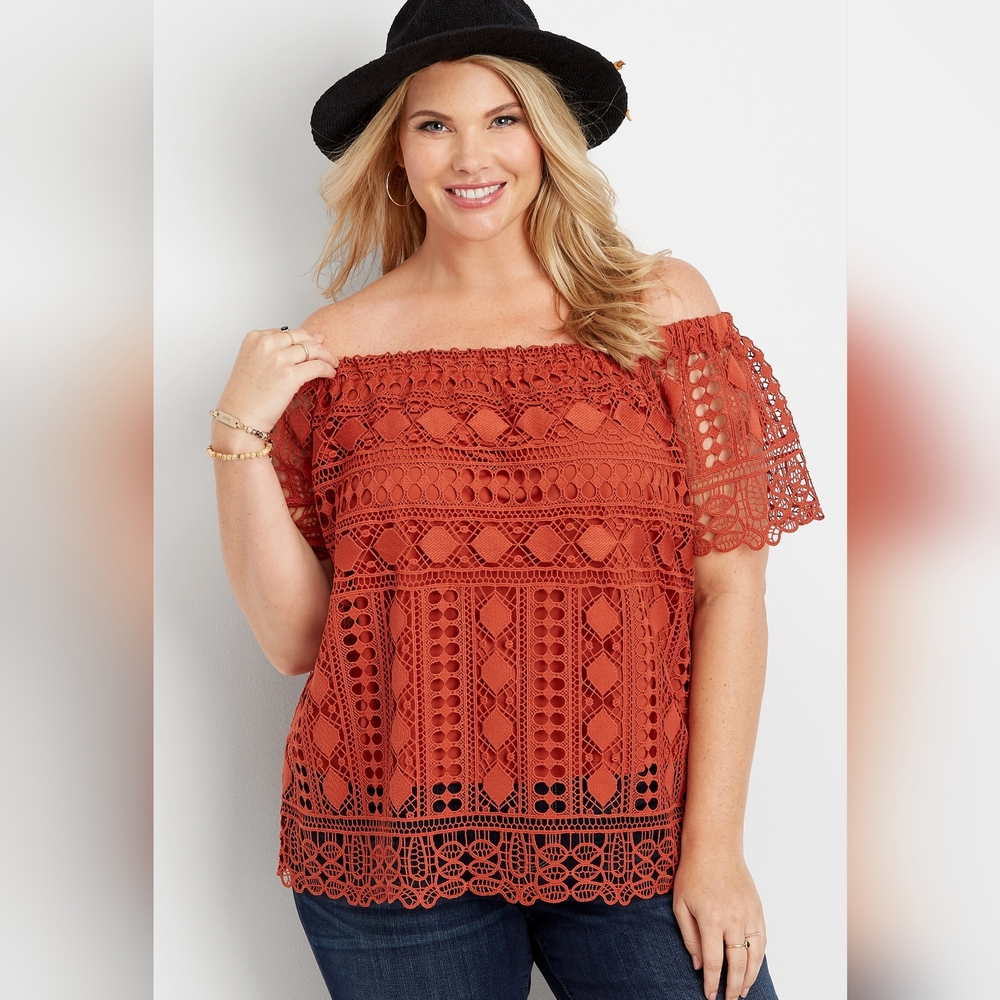 Maurices off the shoulder blouse